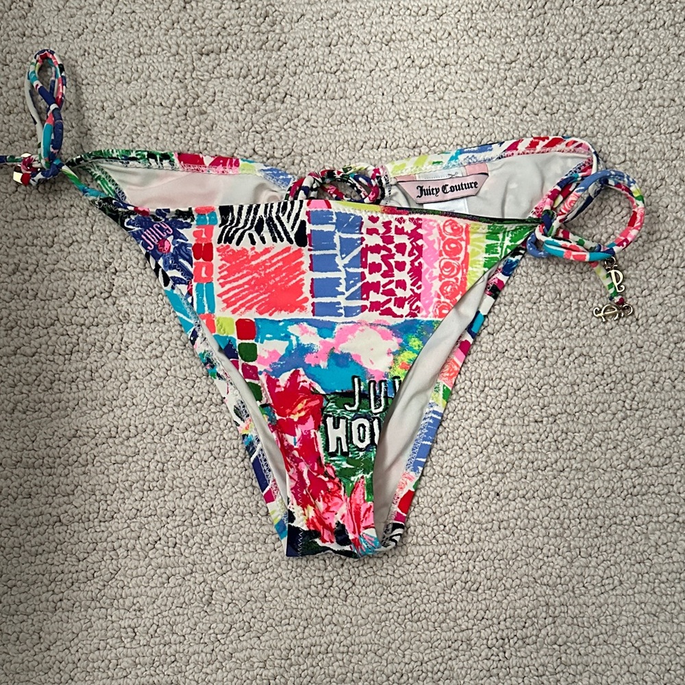 JUICY COUTURE Cheeky String Bikini Bottom